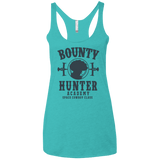 T-Shirts Tahiti Blue / X-Small Bounty Hunter Academy V3 Women's Triblend Racerback Tank