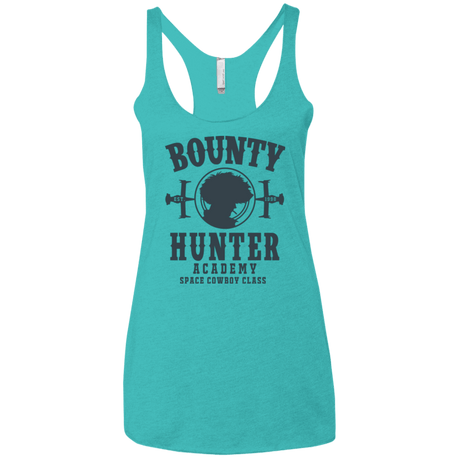 T-Shirts Tahiti Blue / X-Small Bounty Hunter Academy V3 Women's Triblend Racerback Tank