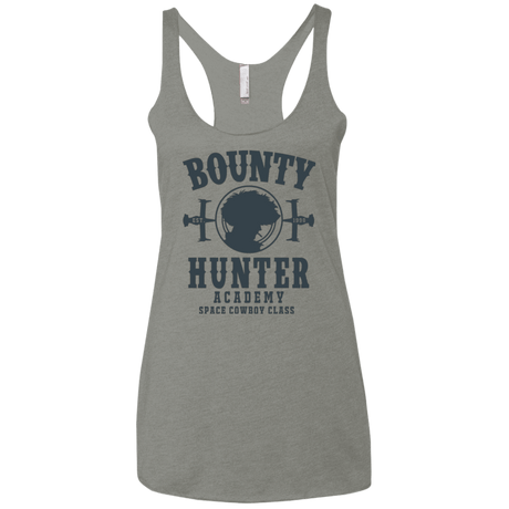 T-Shirts Venetian Grey / X-Small Bounty Hunter Academy V3 Women's Triblend Racerback Tank
