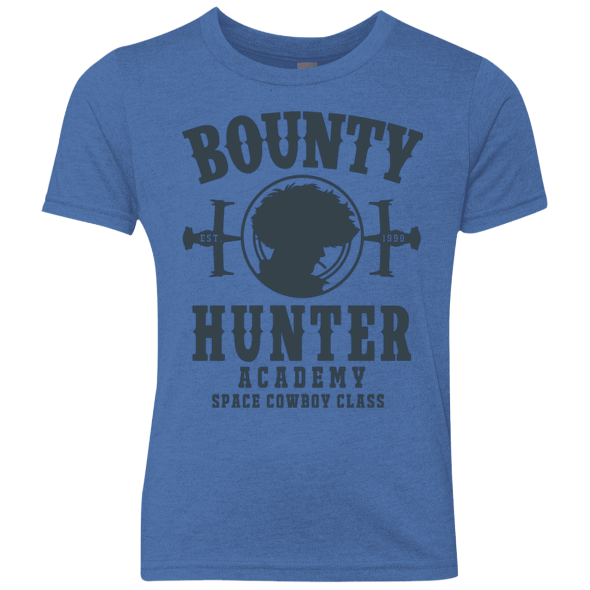 T-Shirts Vintage Royal / YXS Bounty Hunter Academy V3 Youth Triblend T-Shirt