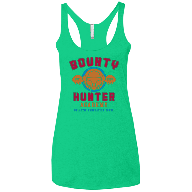 T-Shirts Envy / X-Small Bounty Hunter Academy Women's Triblend Racerback Tank