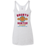 T-Shirts Heather White / X-Small Bounty Hunter Academy Women's Triblend Racerback Tank