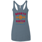 T-Shirts Indigo / X-Small Bounty Hunter Academy Women's Triblend Racerback Tank