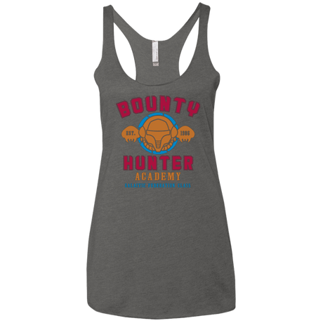 T-Shirts Premium Heather / X-Small Bounty Hunter Academy Women's Triblend Racerback Tank