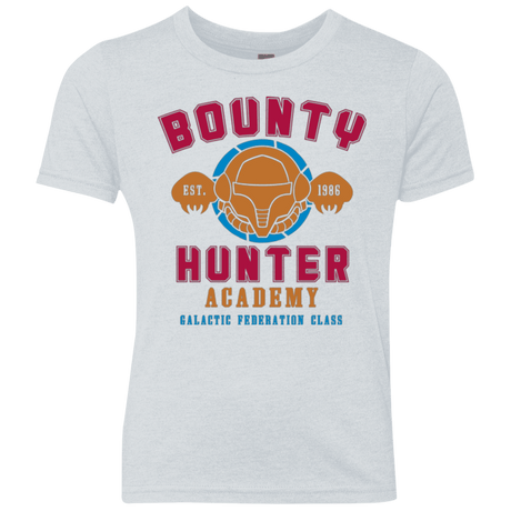 T-Shirts Heather White / YXS Bounty Hunter Academy Youth Triblend T-Shirt