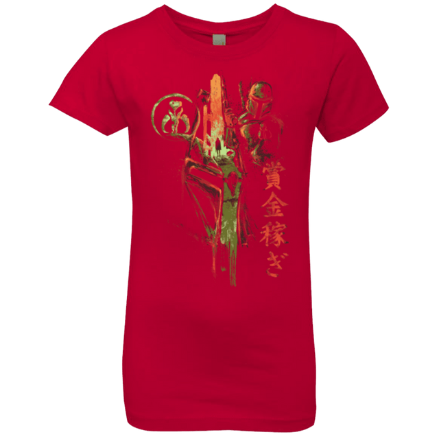 T-Shirts Red / YXS Bounty Hunter Girls Premium T-Shirt