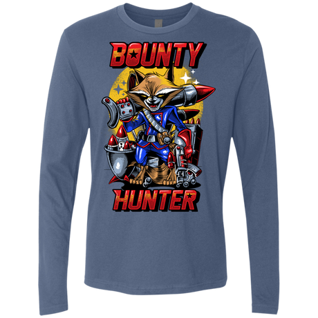 T-Shirts Indigo / Small Bounty Hunter Men's Premium Long Sleeve