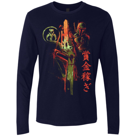 T-Shirts Midnight Navy / Small Bounty Hunter Men's Premium Long Sleeve