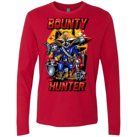 T-Shirts Red / Small Bounty Hunter Men's Premium Long Sleeve
