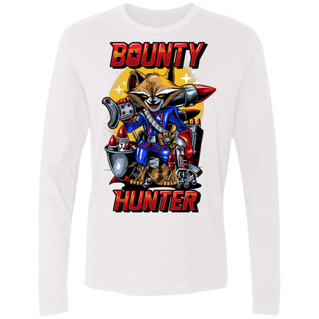 T-Shirts White / Small Bounty Hunter Men's Premium Long Sleeve
