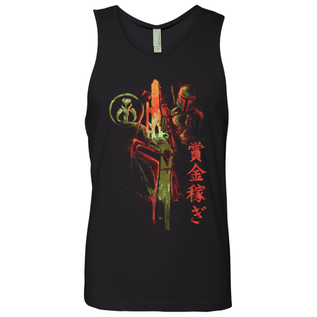 T-Shirts Black / Small Bounty Hunter Men's Premium Tank Top