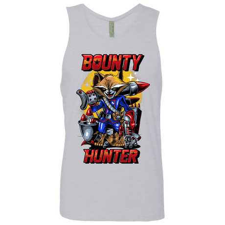 T-Shirts Heather Grey / Small Bounty Hunter Men's Premium Tank Top