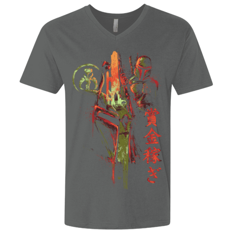 T-Shirts Heavy Metal / X-Small Bounty Hunter Men's Premium V-Neck