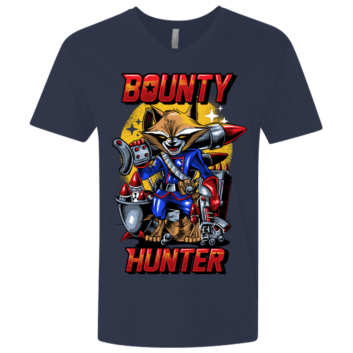 T-Shirts Midnight Navy / X-Small Bounty Hunter Men's Premium V-Neck