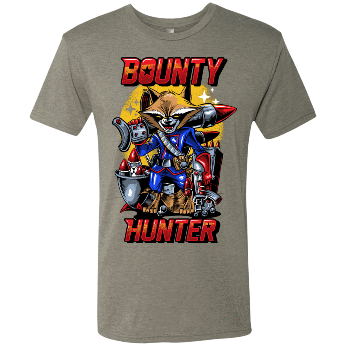 T-Shirts Venetian Grey / Small Bounty Hunter Men's Triblend T-Shirt