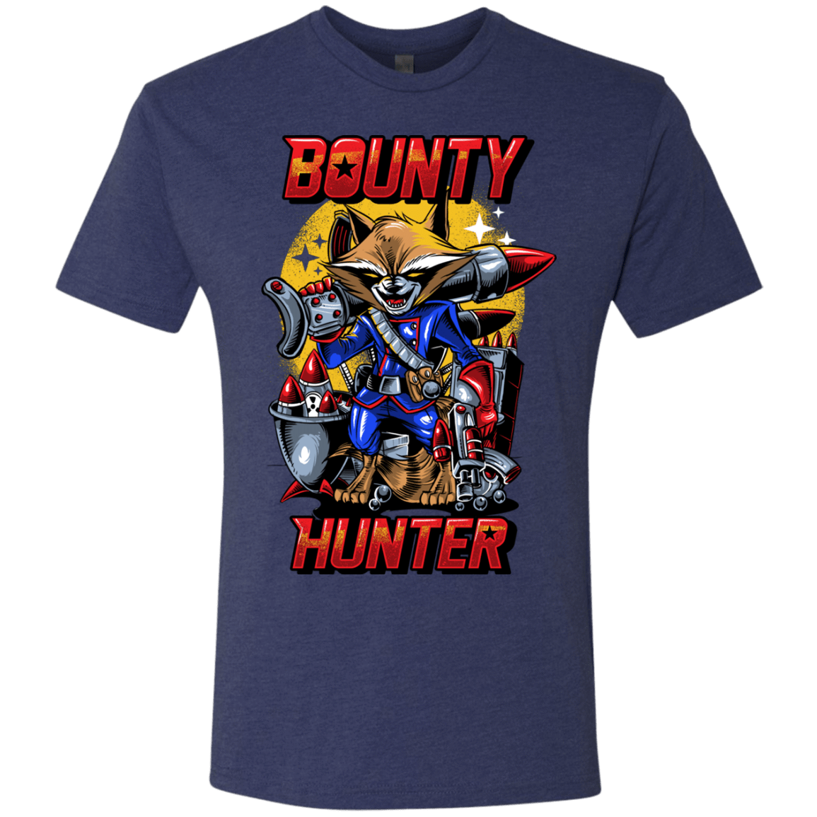 T-Shirts Vintage Navy / Small Bounty Hunter Men's Triblend T-Shirt