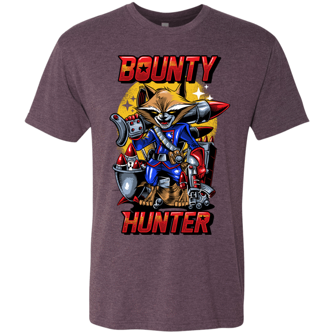 T-Shirts Vintage Purple / Small Bounty Hunter Men's Triblend T-Shirt