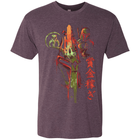 T-Shirts Vintage Purple / Small Bounty Hunter Men's Triblend T-Shirt
