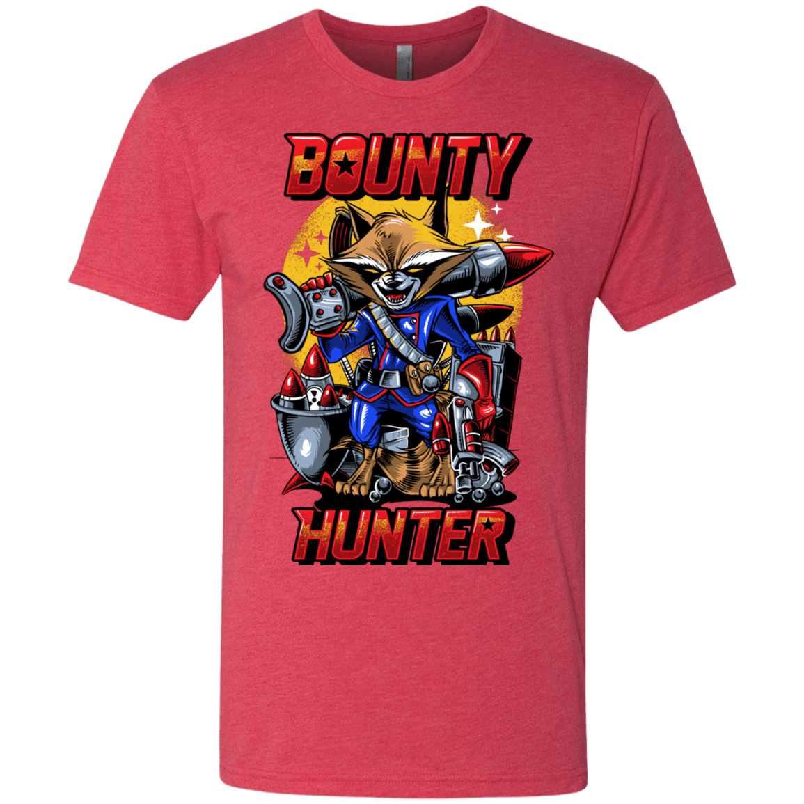 T-Shirts Vintage Red / Small Bounty Hunter Men's Triblend T-Shirt
