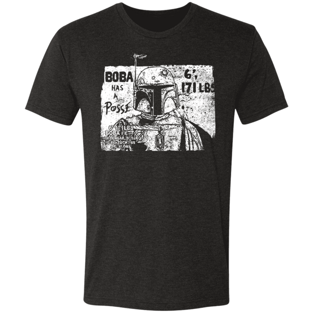 T-Shirts Vintage Black / S Bounty Hunter Posse Men's Triblend T-Shirt