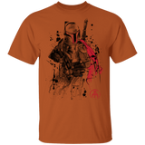 T-Shirts Texas Orange / S Bounty Hunter Sumi-E T-Shirt