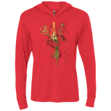 T-Shirts Vintage Red / X-Small Bounty Hunter Triblend Long Sleeve Hoodie Tee