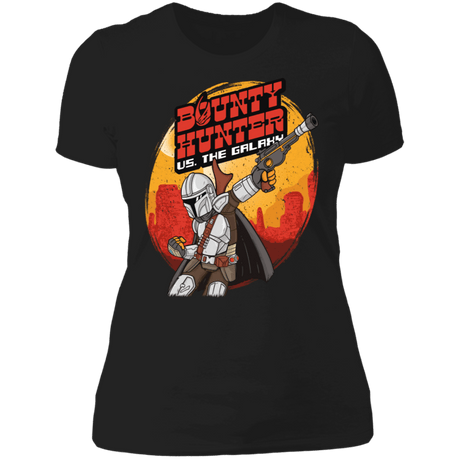 T-Shirts Black / X-Small Bounty Hunter vs the Galaxy Women's Premium T-Shirt