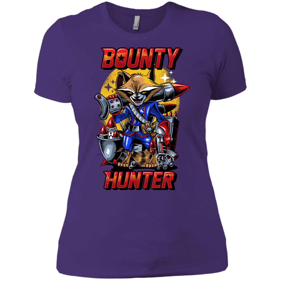 T-Shirts Purple / X-Small Bounty Hunter Women's Premium T-Shirt