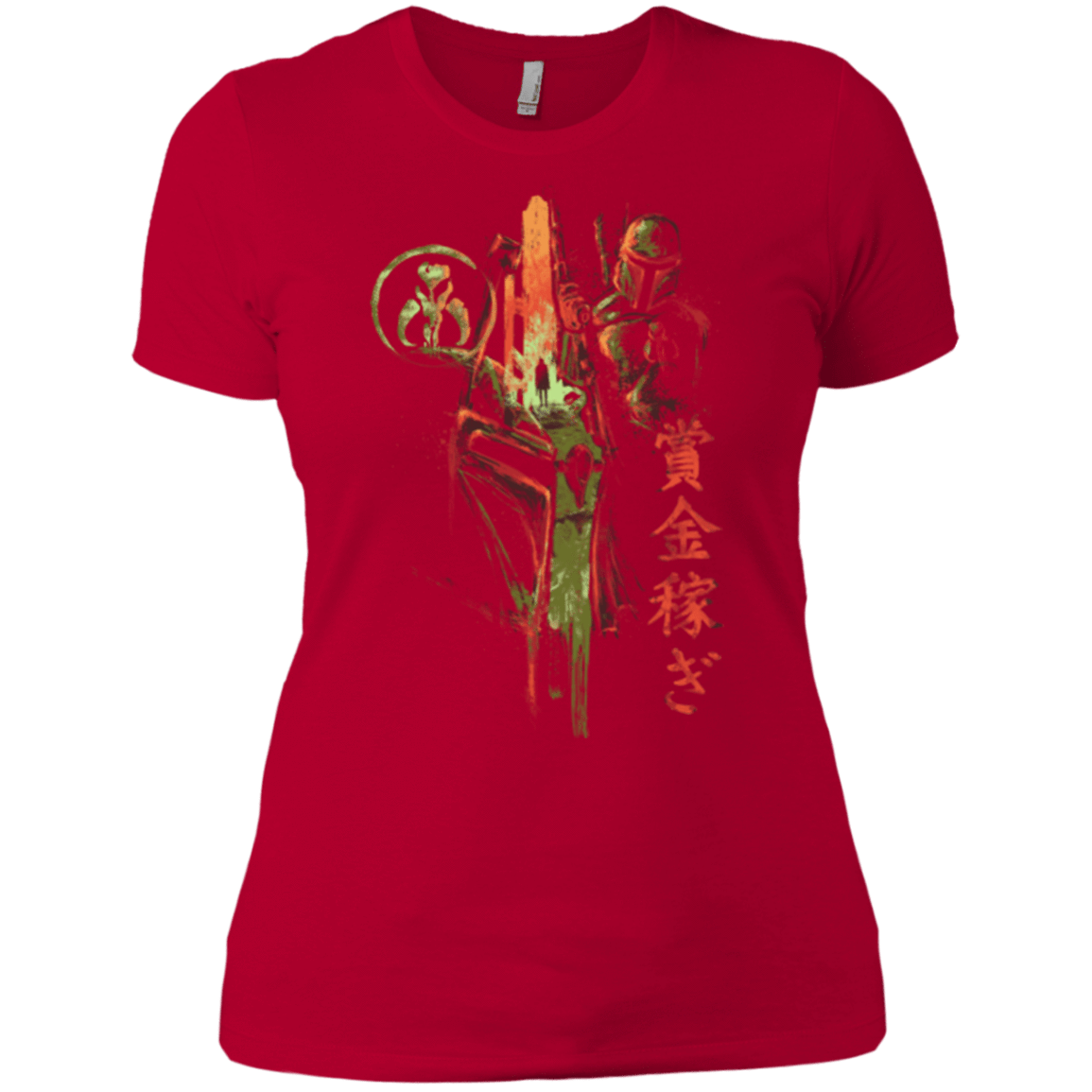 T-Shirts Red / X-Small Bounty Hunter Women's Premium T-Shirt