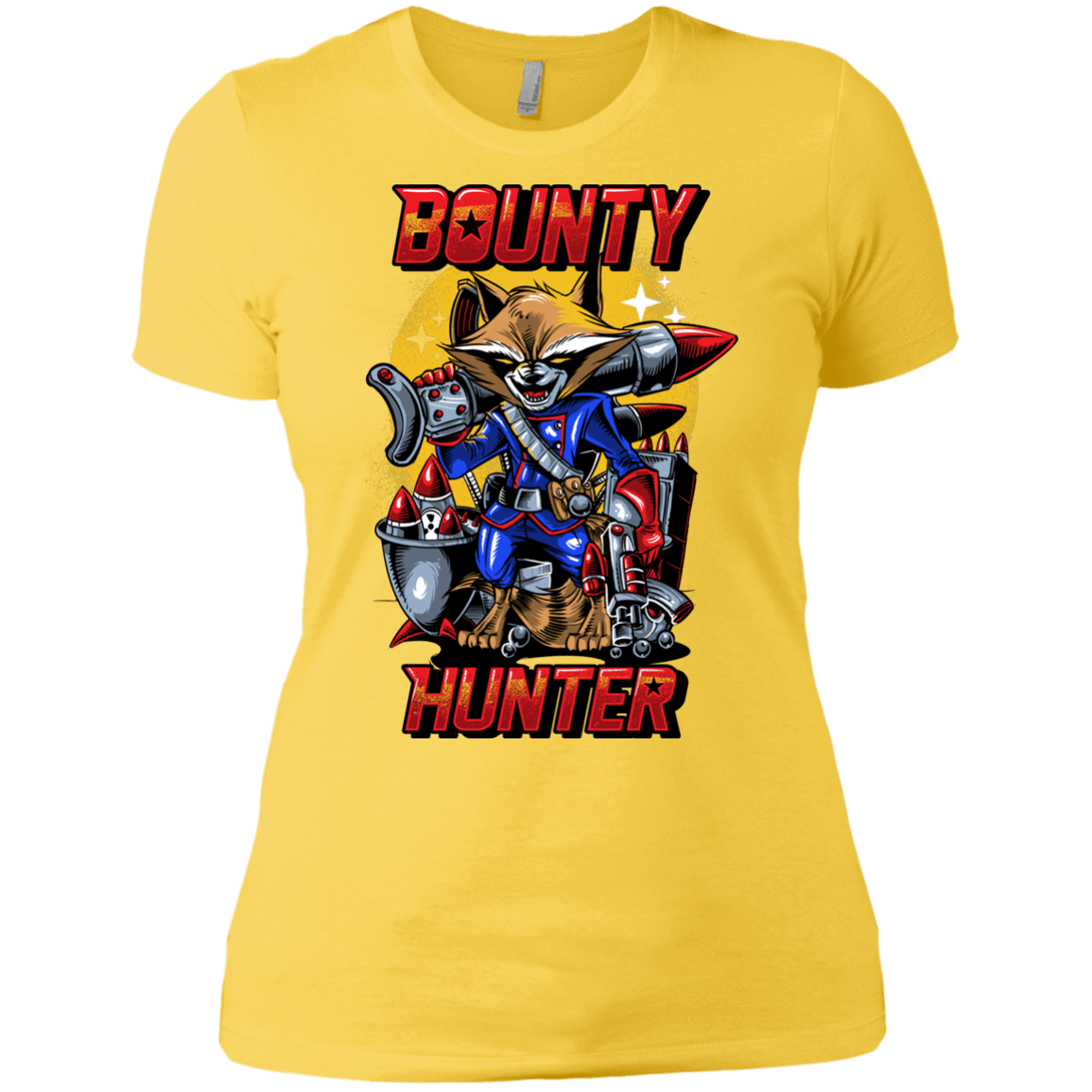 T-Shirts Vibrant Yellow / X-Small Bounty Hunter Women's Premium T-Shirt