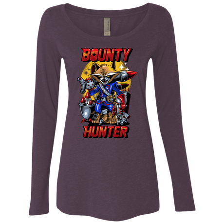 T-Shirts Vintage Purple / Small Bounty Hunter Women's Triblend Long Sleeve Shirt