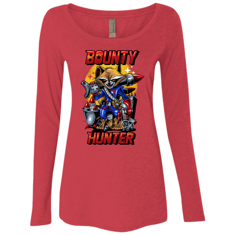 T-Shirts Vintage Red / Small Bounty Hunter Women's Triblend Long Sleeve Shirt