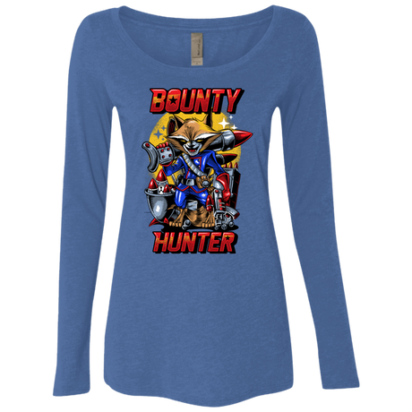 T-Shirts Vintage Royal / Small Bounty Hunter Women's Triblend Long Sleeve Shirt