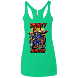 T-Shirts Envy / X-Small Bounty Hunter Women's Triblend Racerback Tank