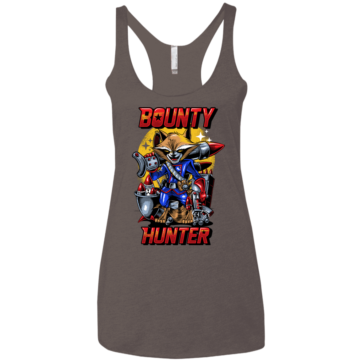 T-Shirts Macchiato / X-Small Bounty Hunter Women's Triblend Racerback Tank