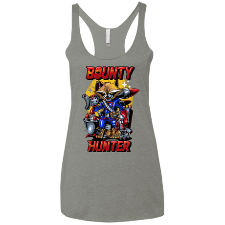 T-Shirts Venetian Grey / X-Small Bounty Hunter Women's Triblend Racerback Tank