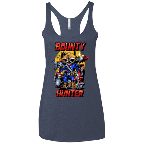 T-Shirts Vintage Navy / X-Small Bounty Hunter Women's Triblend Racerback Tank