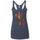 T-Shirts Vintage Navy / X-Small Bounty Hunter Women's Triblend Racerback Tank