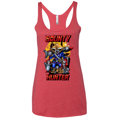 T-Shirts Vintage Red / X-Small Bounty Hunter Women's Triblend Racerback Tank