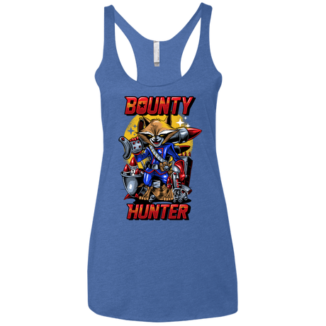 T-Shirts Vintage Royal / X-Small Bounty Hunter Women's Triblend Racerback Tank