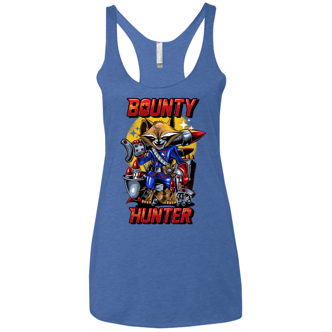 T-Shirts Vintage Royal / X-Small Bounty Hunter Women's Triblend Racerback Tank