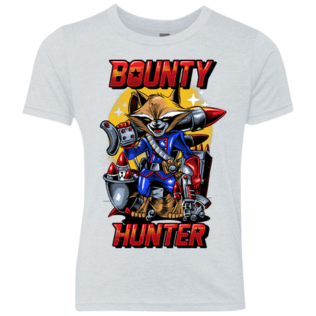 T-Shirts Heather White / YXS Bounty Hunter Youth Triblend T-Shirt