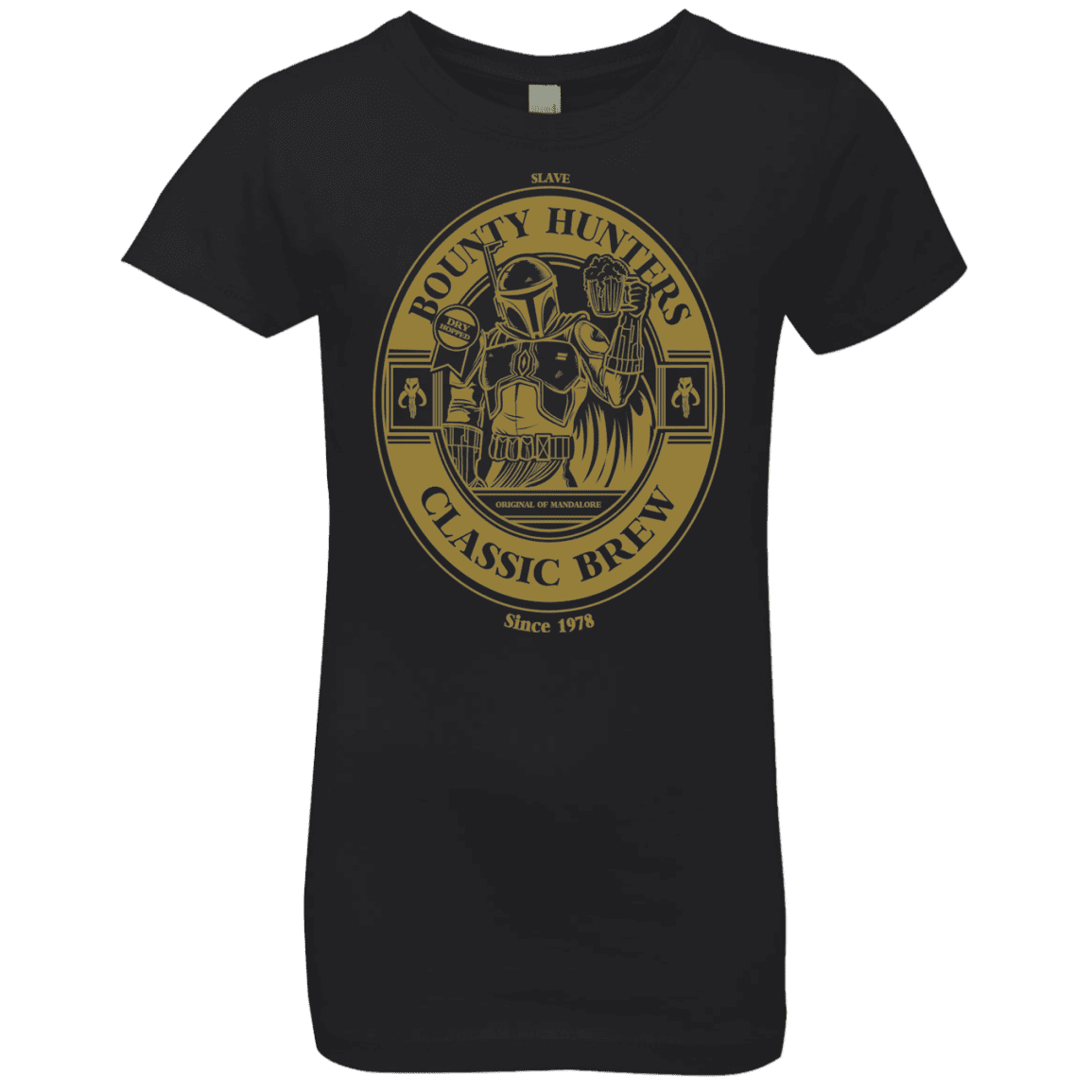 T-Shirts Black / YXS Bounty Hunters Classic Brew Girls Premium T-Shirt
