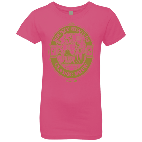 T-Shirts Hot Pink / YXS Bounty Hunters Classic Brew Girls Premium T-Shirt