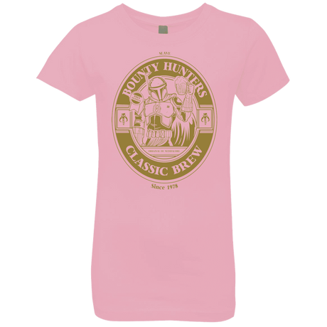 T-Shirts Light Pink / YXS Bounty Hunters Classic Brew Girls Premium T-Shirt