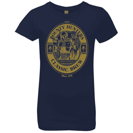 T-Shirts Midnight Navy / YXS Bounty Hunters Classic Brew Girls Premium T-Shirt