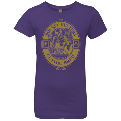 T-Shirts Purple Rush / YXS Bounty Hunters Classic Brew Girls Premium T-Shirt