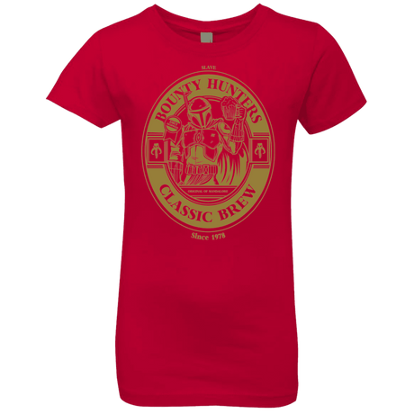 T-Shirts Red / YXS Bounty Hunters Classic Brew Girls Premium T-Shirt