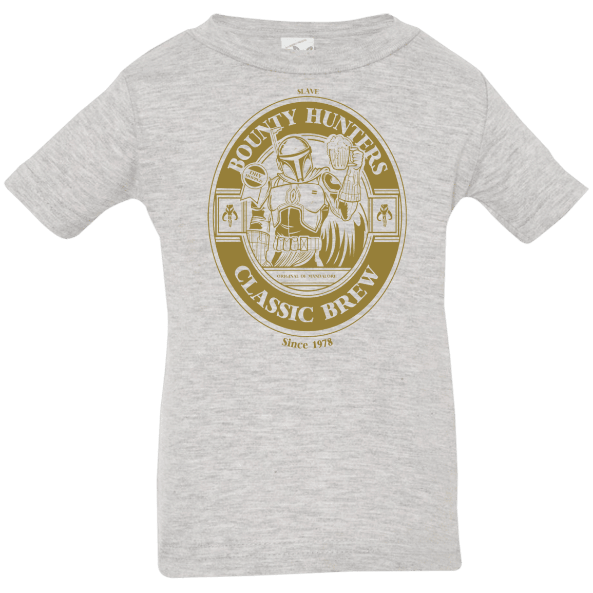 T-Shirts Heather Grey / 6 Months Bounty Hunters Classic Brew Infant Premium T-Shirt