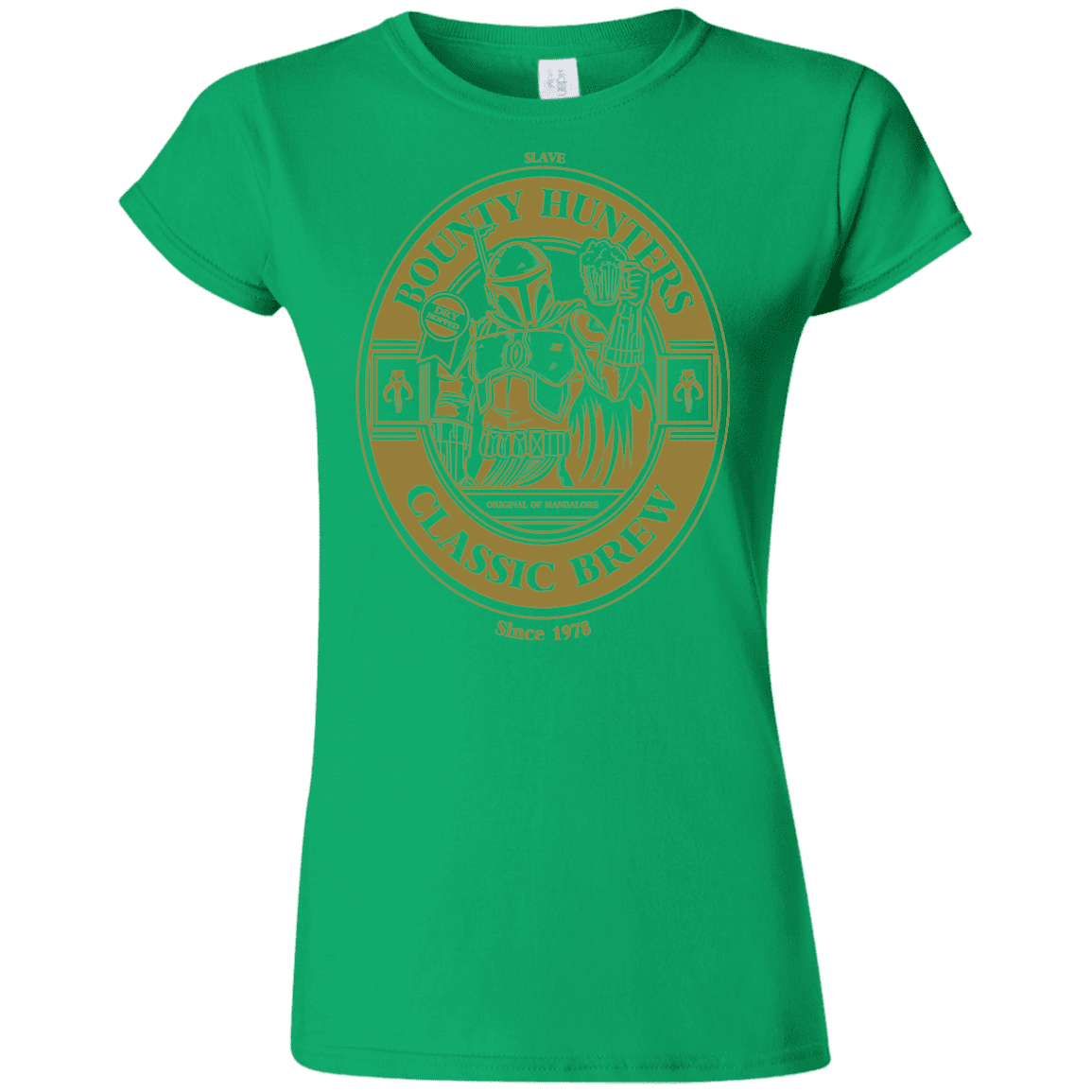 T-Shirts Irish Green / S Bounty Hunters Classic Brew Junior Slimmer-Fit T-Shirt